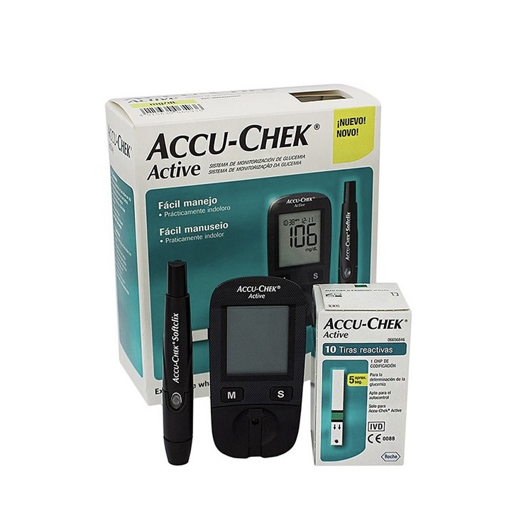دستگاه قند خون آکیوچک اکتیو (Accu-Chek Active)
