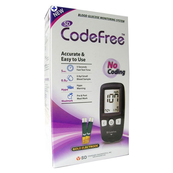 دستگاه قند خون کد فری (SD Biosensor CodeFree)