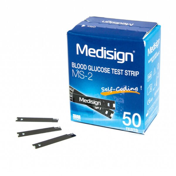 نوار تست قند خون مدیساین (Medisign Blood Sugar Test Strip )