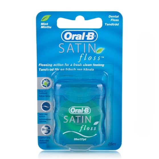 نخ دندان اورال بی مدل Satin Floss
